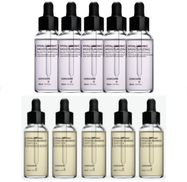 히알루로닉 앰플 2종 패키지 (보습탄력 비타민장벽), 1개, 30ml