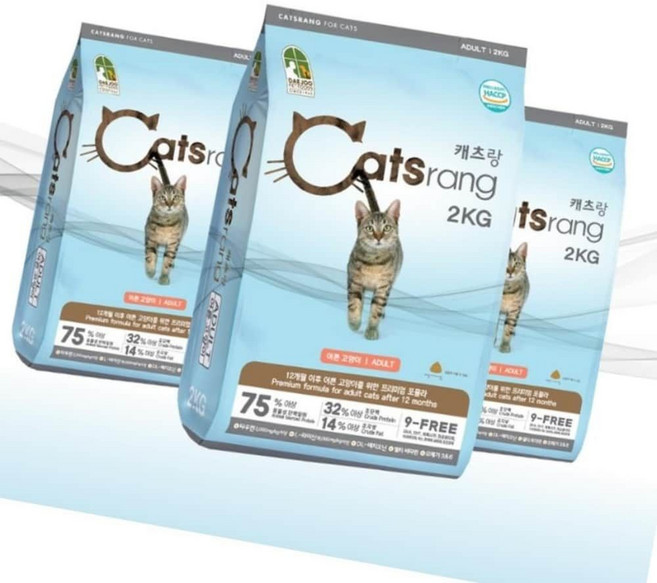 고양이 성묘 사료 8kg 영양보충 길냥이, 닭, 1개