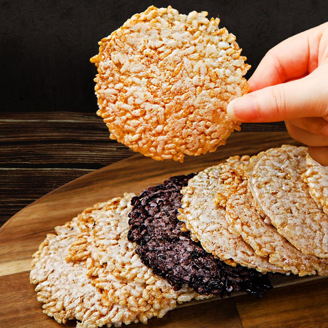 더밀 누룽지샌드 현미 누룽지 스낵 1박스 온가족건강간식, 딸기초코(c)