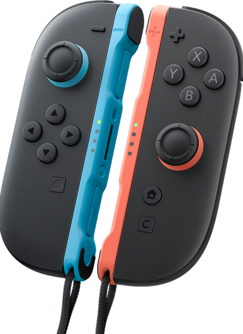 닌텐도 스위치2 조이콘2 라이트 블루/레드 (스위치2 전용)