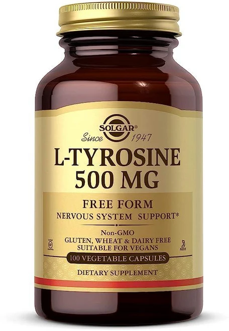 솔가 타이로신 티로신 l티로신 500mg 100캡슐, 100정, 1개 - 쿠팡