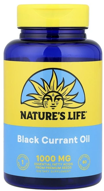 네이쳐스라이브 블랙커런트 오일 1000mg 소프트젤 60정, 6개 - 쿠팡