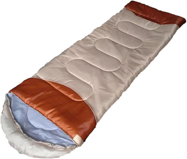 버룬터 캠핑이불 페더다운침낭 입는침낭 침낭, 1세트, 브라운