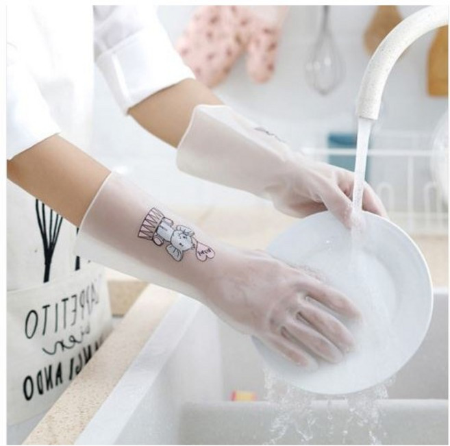 만능 니트릴 고무장갑 5종세트, S, 1개, S