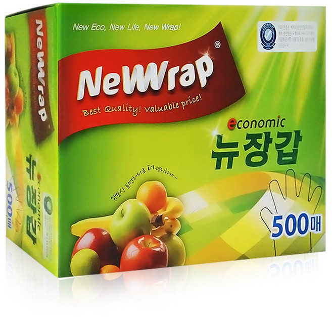 뉴랩 뉴장갑 500매, 1개, 1개