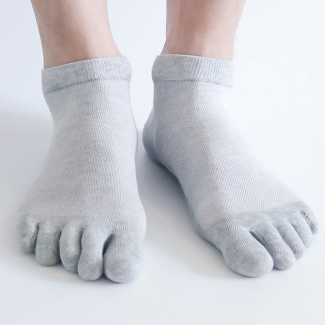 통풍 잘되는 발가락 양말 남성용 단목 발땀 발가락땀