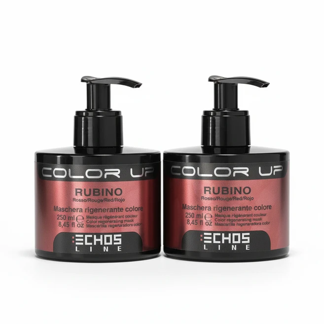 (2개) 에코스라인 컬러업 컬러 트리트먼트 쿠퍼오렌지 색상 220ml 멋내기 톤업 톤다운 헤어매니큐어 모발윤기 부분 흰머리 새치커버, 레드와인, 2개 - 쿠팡