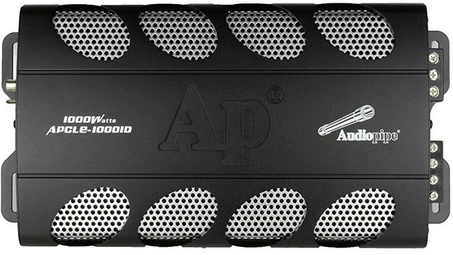 Audiopipe 클래스 D 파워 앰프 1000W BLK 302747, Audiopipe 클래스 D 파워 앰프 1000W BL