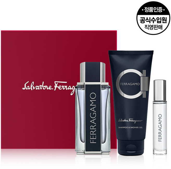 페라가모 EDT 100m 코프렛 세트, 1개, 100ml