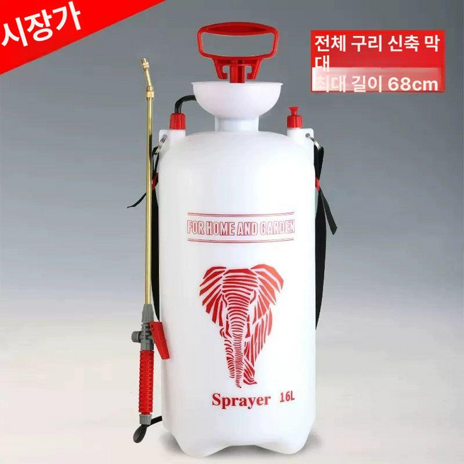 칡넝쿨 비료 근사미 대나무제초제, 16L 풀 구리 텔레스코픽 봉, 1L, 1개