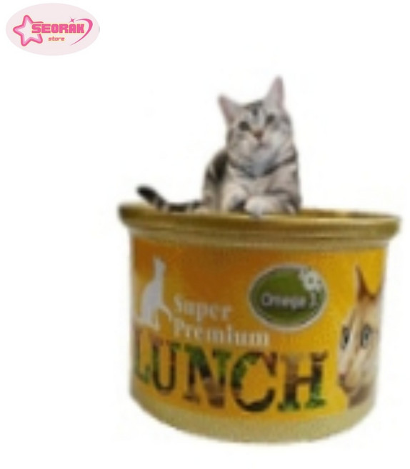 서락 런치 슈퍼프리미엄 참치&치킨 캔 반려습식 이코너미