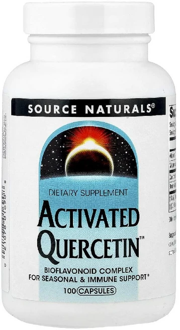 소스내추럴스 액티베이티드 퀘르세틴 퀘세틴 Activated Quercetin 캡슐 100정, 1개 - 쿠팡