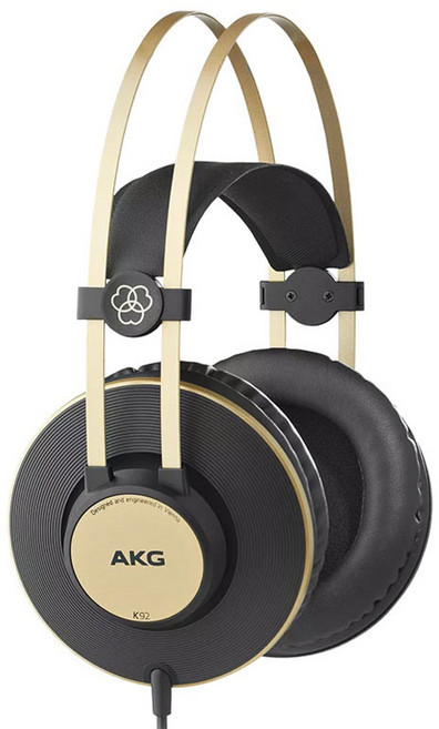 AKG 유선 헤드폰, 블랙, K92