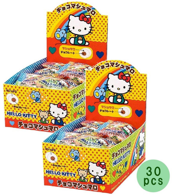 Eiwa 헬로키티 초콜릿 마시멜로 30개입 360g 2개, 1세트