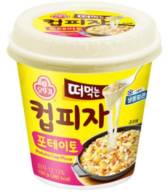 오뚜기 떠먹는 컵피자 포테이토, 150g, 100세트