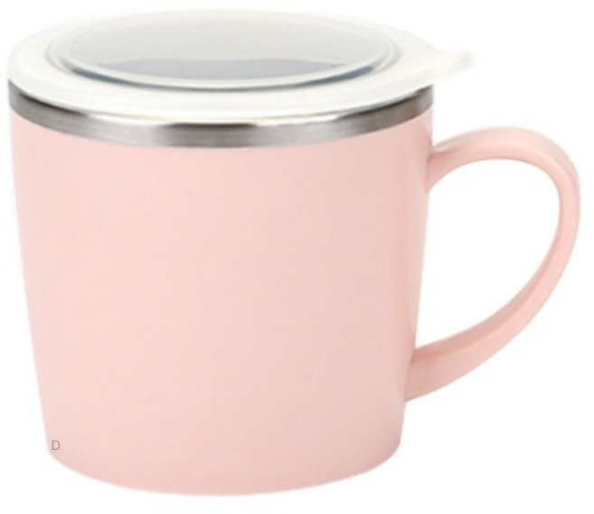 데일리라이크 봉봉 스텐 머그컵, PEACH (복숭아), 1개, 250ml