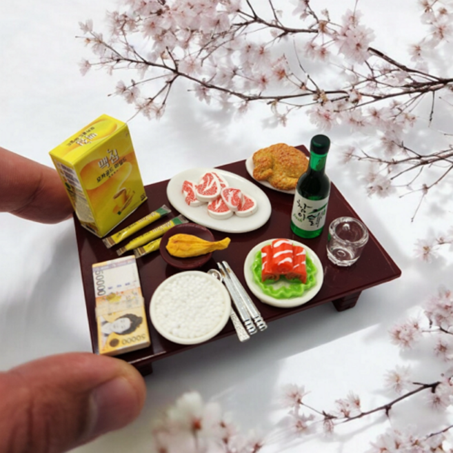 우우아 납골당 붕어빵 옛날붕어빵 믹스커피 통닭 치킨생일상 납골당제사상 봉안당생일상 회상차림 회 연어회 참치회 밥상 제사상 제사 기억, 혼합색