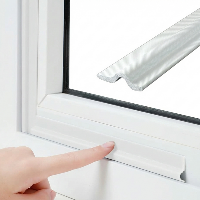 빈틈제로 강력 외풍차단 창문 틈새막이 문풍지 10M, 화이트, 1개