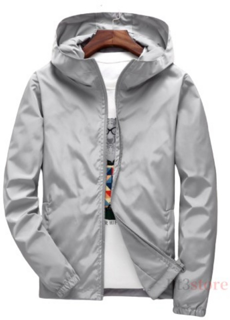BT3 store 防風連帽風衣外套 情侶款 MJ04