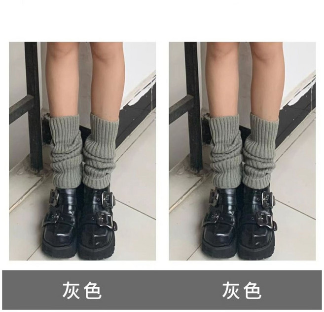 日係JK堆堆襪 針織襪套