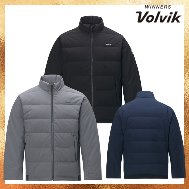 볼빅 남성 골프 패딩 다운 자켓 남자 경량 점퍼 KLDSTWH0271