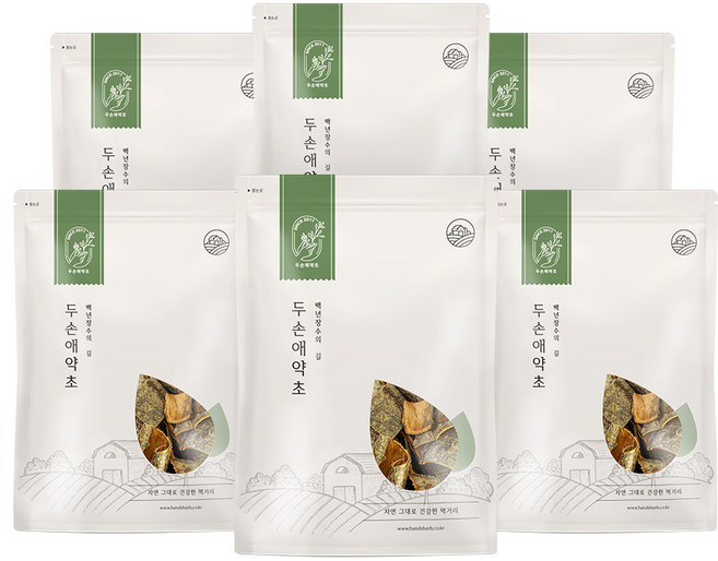 두손애약초 국산 마가목 정공피 껍질 차 약초차, 6개, 300g