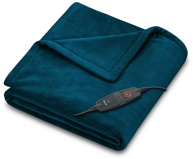 보이로 전기 담요 보이러 전기담요 블랭킷 온열 발열 열선 이불 무릎 차박용 휴대용 1인용 캠핑 캠핑용, 오션