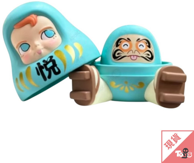 PAWS NOVA SAMSAM 森森 達摩套娃 不倒翁 系列盲盒, 1個, 單抽