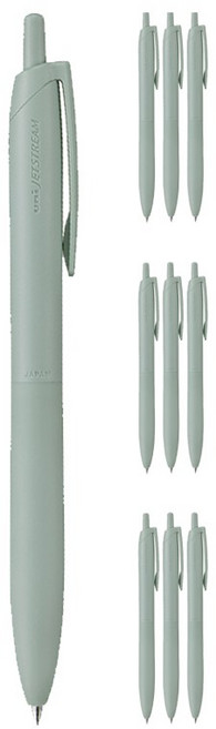 제트스트림 라이트 터치 잉크 볼펜 SXN-LS 0.5mm, 세이지, 10개