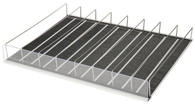 냉장고 음료수 정리 트레이 랙 맥주 자동정렬 편의점 마트 수납 슬라이드 캔음료 디스펜서