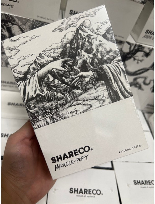 SHARECO香水能量麝香大麻麝香，E.SO瘦子推薦，持久迷人香氛，展現獨特魅力, 1個, 奇蹟罌粟香水（100ml)