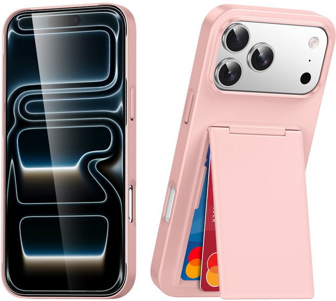 YINUO 아이폰 2장 수납 카드슬롯 휴대폰 케이스 호환