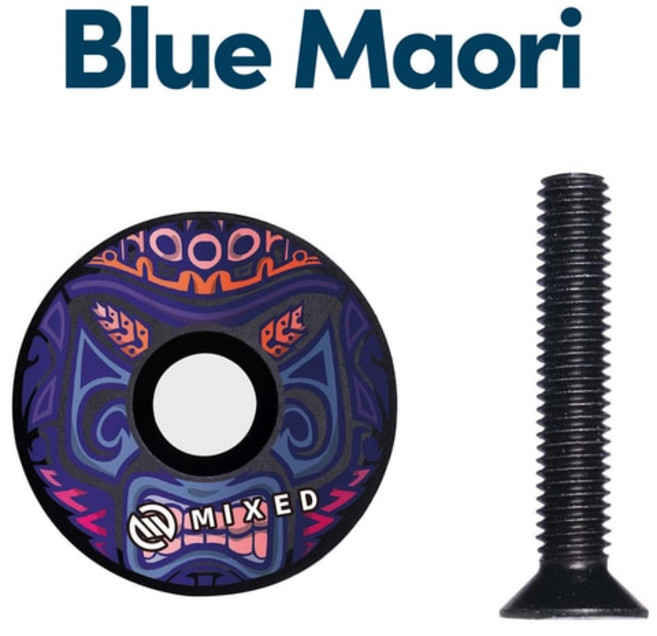 자전거헤드셋 스템 호환 32mm 헤드셋 스템 캡 혼합 팩 라이트 알루미늄 합금 나사 포함 MTB 및 로드 산, 11 NO.11, 11 NO.11, 1개