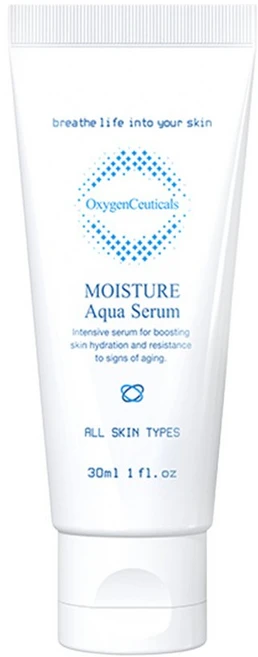 모이스춰 아쿠아세럼 30ml 히알루론산 수분에센스 옥시젠슈티컬스, 1개 - 쿠팡