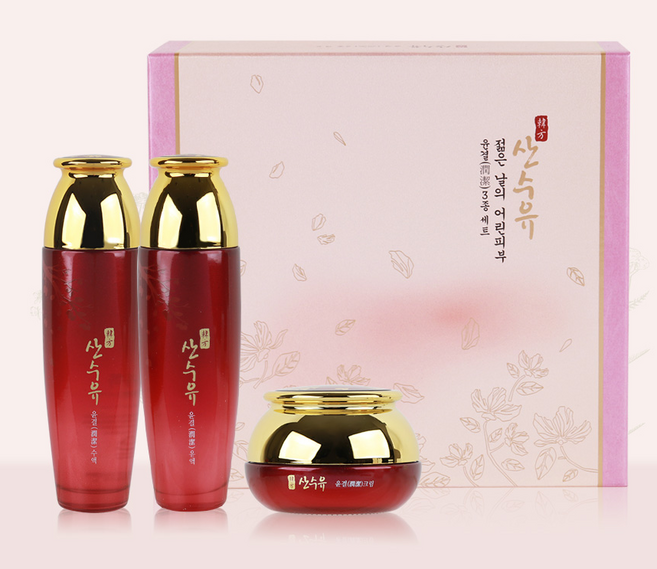 산수유 윤결 3종세트 (스킨+로션+크림), 1세트