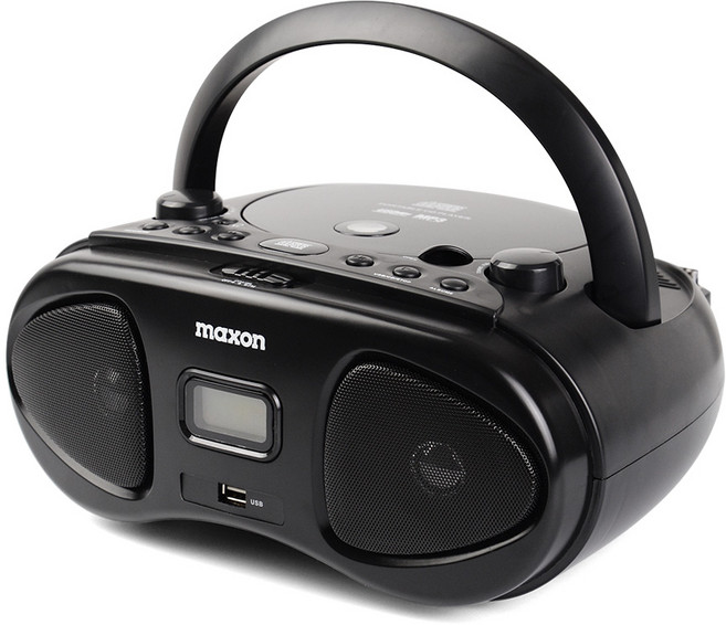 맥슨 MP-707 CD카세트 플레이어 어학용 MP3 USB재생 이어폰 FM라디오, 맥슨+CD플레이어+MP-707