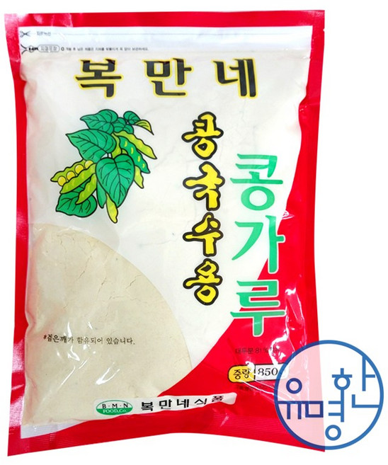 (무)복만네 콩국수용콩가루850g, 850g, 10개