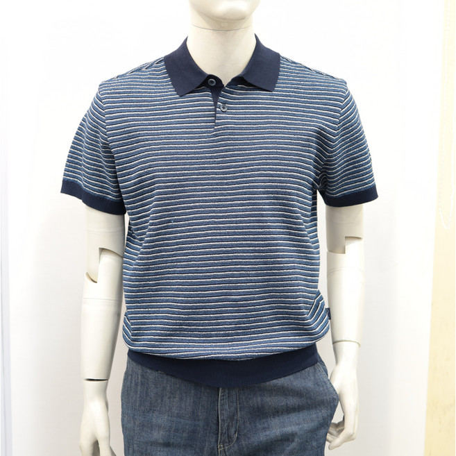 [INDIAN] 잔스트라이프 폴로 니트 MIU BS6M2381