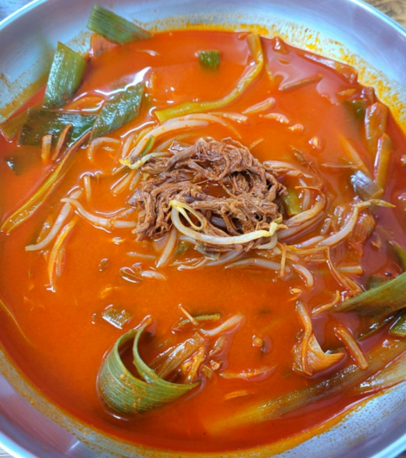 1+1 옛날 경남 시골 장터 육개장 600g 총1.2kg 해장국 혼밥 즉석 국물요리