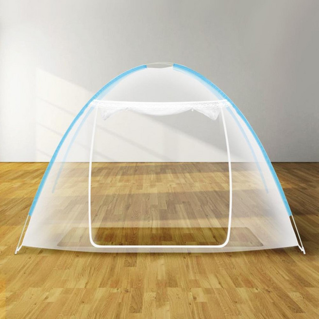 200x120 기숙사 촘촘한 원터치 텐트모기장 우산형모기장 모기망 팝업, 원터치모기장 소