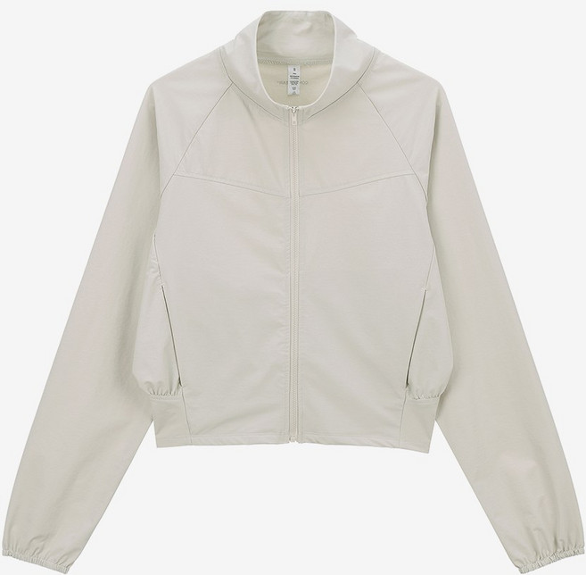 [콘치웨어] 여성용 라이트 크롭 트랙 자켓 2colors 필라테스 요가