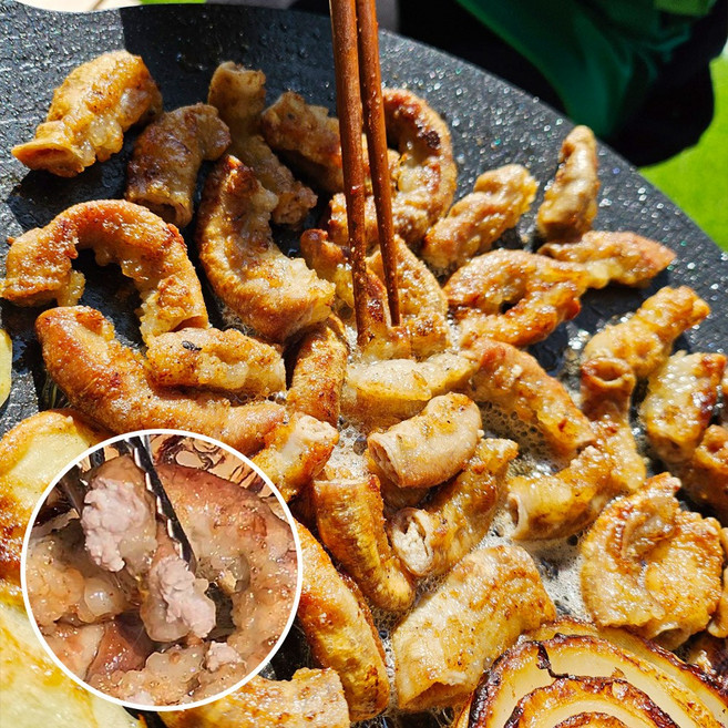 쉬푸드 한우곱창 초벌 150g 한우 소곱창 구이, 1개