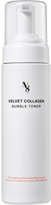 넘버에잇 벨벳 콜라겐 버블 토너 수분 보습 저자극, 1개, 200ml