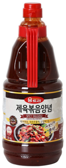 움트리 제육볶음양념, 2kg, 20개