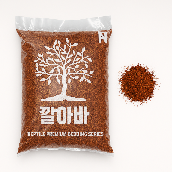 깔아바 코코피트6L 파충류 달팽이 거북이 바닥재, 1개