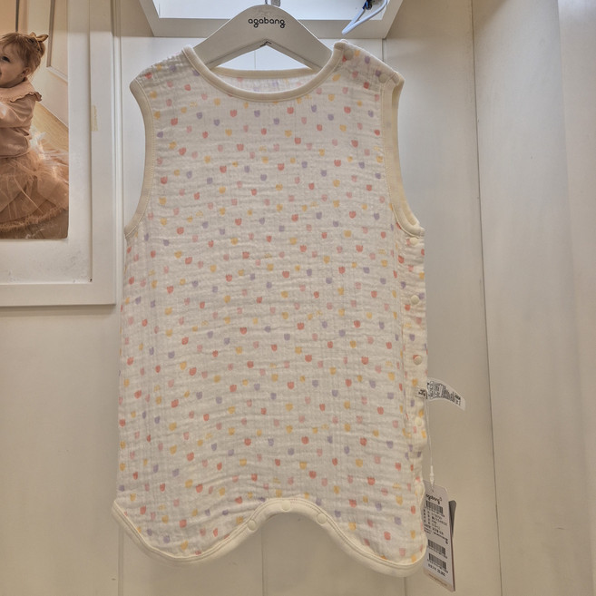 아가방 부평점 @2026 여름수면조끼 @배앓이방지 계절마다 필요한 아이템이죠 @튤리거즈수면조끼 01T357551MI