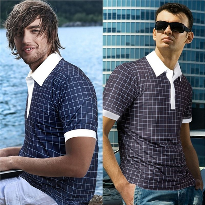 마스터베어 MA크로스체크 반팔카라티 남성골프웨어 냉감쿨티셔츠