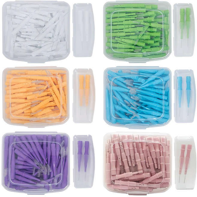 메디메이트 치간칫솔 i형 E-PACK 100P + 2P케이스, 1mm, 100개입, 1개