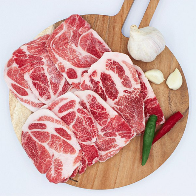 국내산 한돈 냉동 돼지고기 냉목살, 1개, 1kg