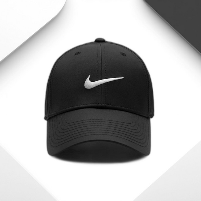 나이키골프 레가시91 테크 골프캡, 블랙, 1개